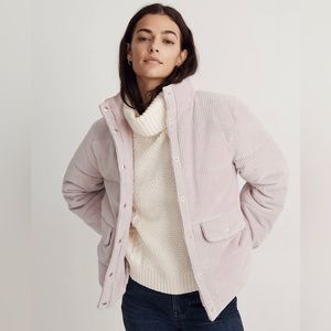 Wyman Quilted Corduroy Puffer Jacket